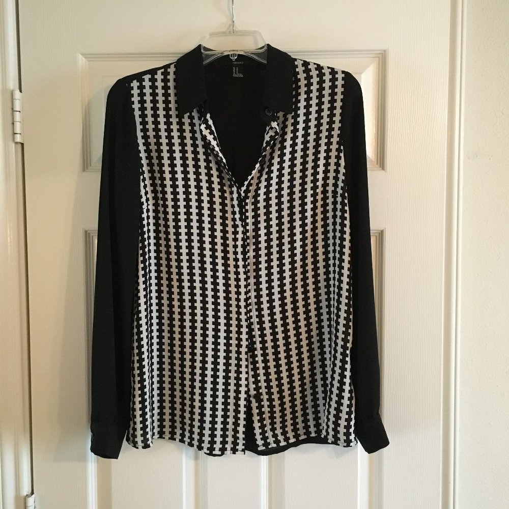 Forever 21 long sleeve blouse